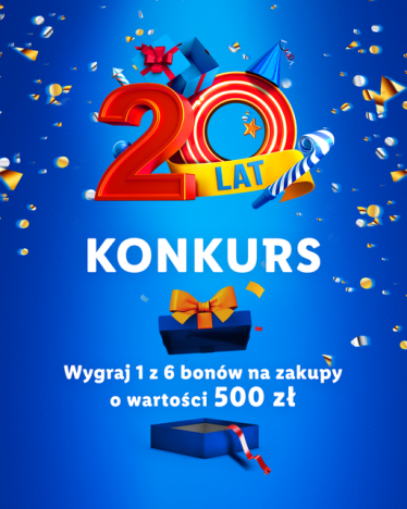Konkurs "20-lecie Lidla"