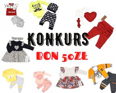 Wygraj bon 50 zł do sklepu Szatka dla gagatka