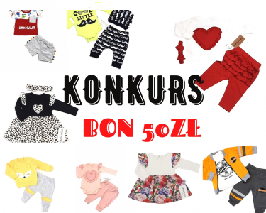 Wygraj bon 50 zł do sklepu Szatka dla gagatka