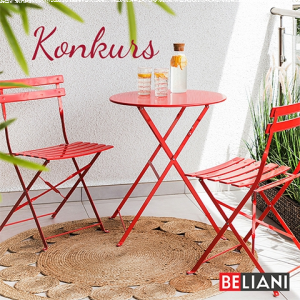 Wygraj zestaw mebli balkonowych