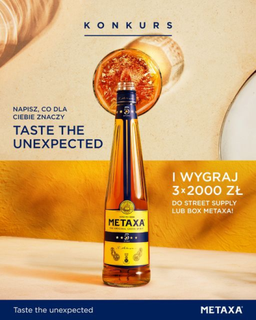 Konkurs "TASTE THE UNEXPECTED"