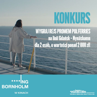 Konkurs "Jak wygrać bon o wartości powyżej 2 000 zł na rejs promem" do godz. 21:00