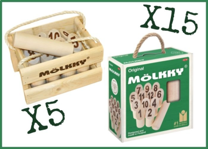 Wygraj rodzinną grę plenerową Mölkky na wyjazdy i wakacje!