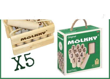 Wygraj rodzinną grę plenerową Mölkky na wyjazdy i wakacje!