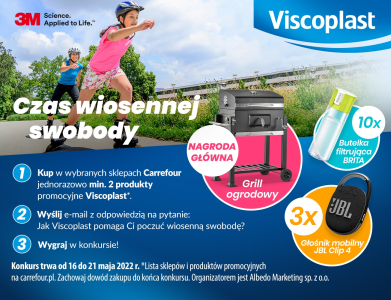 Konkurs „Czas wiosennej swobody” Viscoplast Carrefour