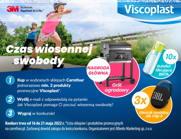 Konkurs „Czas wiosennej swobody” Viscoplast Carrefour