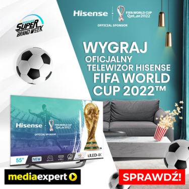 Wygraj w Media Expert telewizor lub soundbar Hisense