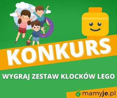 Wygraj zestaw klocków LEGO Minecraft lub LEGO Mamyje