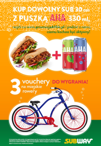 Konkurs "Aktywnie z AHA" Subway