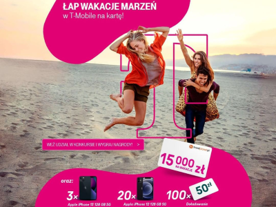 Konkurs "T-Mobile - Łap wakacje marzeń!"