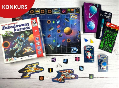 Wygraj zestaw na Dzień Dziecka "Grę Zakodowany kosmos i kosmiczne gadżety"