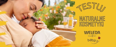 Konkurs "50 zestawów kosmetyków do pielęgnacji dzieci od WELEDY"