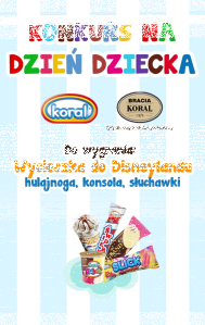 KORALOWY DZIEŃ DZIECKA | Konkurs