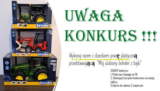 Konkurs "Mój ulubiony bohater z bajki"