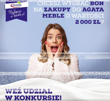 Konkurs "Mój ulubiony produkt Mlekpol"