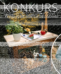 Wygraj drewniany stolik