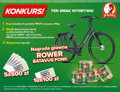 Konkurs "Ten smak Wygrywa!" Profi Carrefour