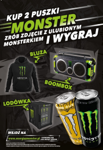 Konkurs "Energia z Monster" Carrefour
