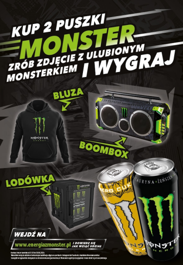 Konkurs "Energia z Monster" Carrefour