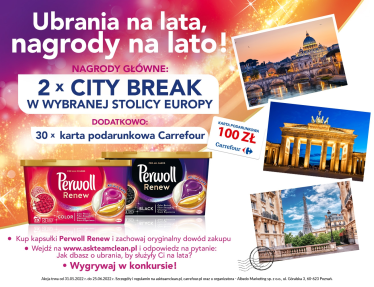 Konkurs "Ubrania na lata, nagrody na lato!" Carrefour
