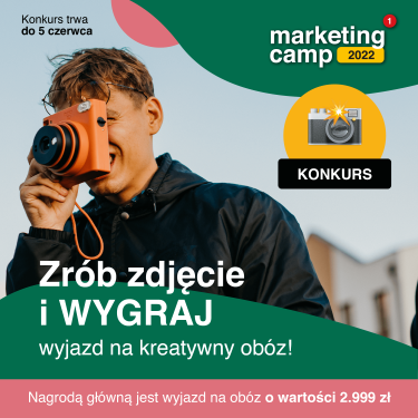 Konkurs "Zrób zdjęcie i wygraj wyjazd na obóz kreatywny"