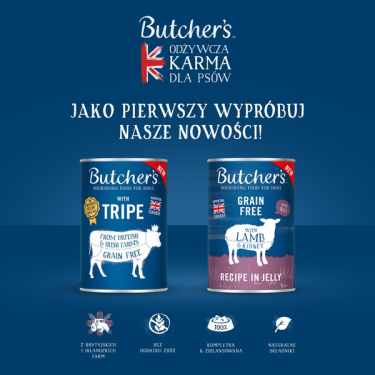 Konkurs "Wypróbuj nową karmę dla psów Butcher's Original"