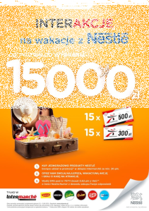 Konkurs "Interakcje na wakacje z Nestlé" Intermarche