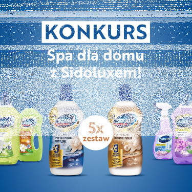 Konkurs "SPA dla domu z Sidoluxem"