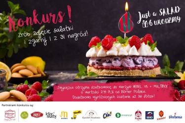 Konkurs fotograficzny "Szóste urodzinowe FOTO Wyzwanie z Just a SALAD"