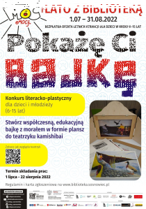 Konkurs literacko-plastyczny dla dzieci i młodzieży "Pokażę Ci bajkę…"