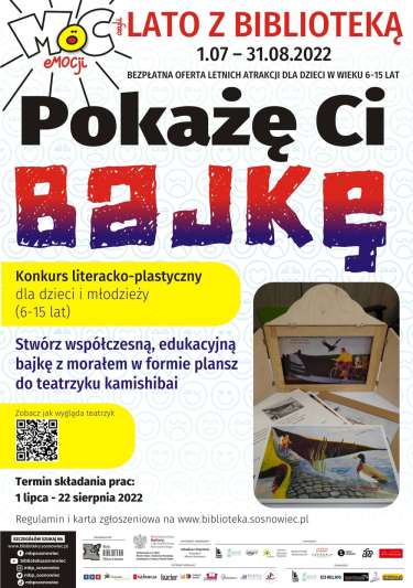 Konkurs literacko-plastyczny dla dzieci i młodzieży "Pokażę Ci bajkę…"