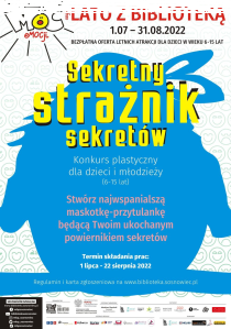 Konkurs plastyczny dla dzieci i młodzieży "Sekretny strażnik sekretów"