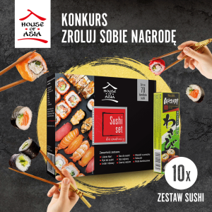 Konkurs "SUSHI - Zroluj sobie nagrodę"