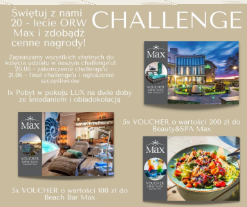 Konkurs "Świętuj z nami 20 - lecie ORW Max"