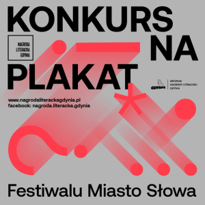 Konkurs na plakat Festiwalu Miasto Słowa 2022