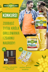 Konkurs "Wielkie grillowanie" Biedronka