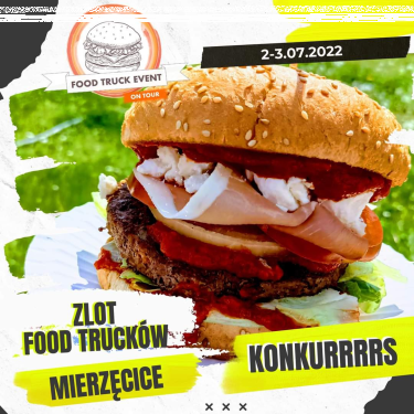 Wygraj voucher na darmowe jedzenie podczas zlotu Food Tracków w Mierzecicach