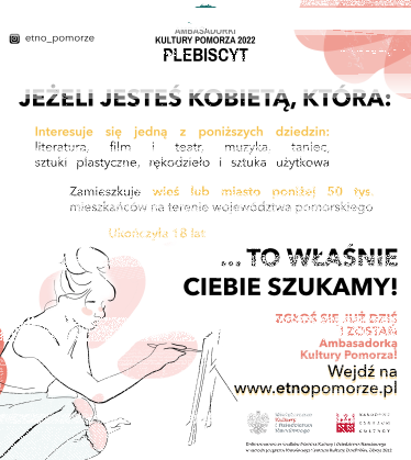 Konkurs "Ambasadorki Kultury Pomorza 2022"