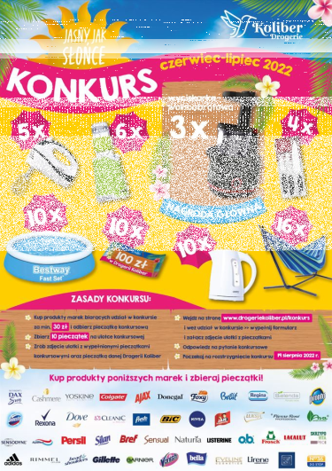 Konkurs "Drogerie Koliber"