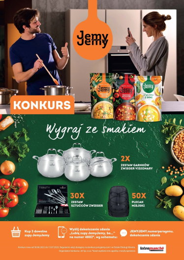 Konkurs "Wygraj ze smakiem" JemyJemy Intermarche