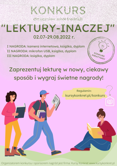 Konkurs "Lektury - inaczej"