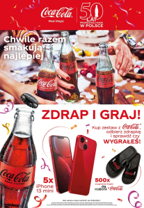 Loteria "Zdrapka" Coca-Cola