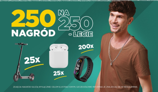 Konkurs "250 nagród na 250-lecie Wilkinson"