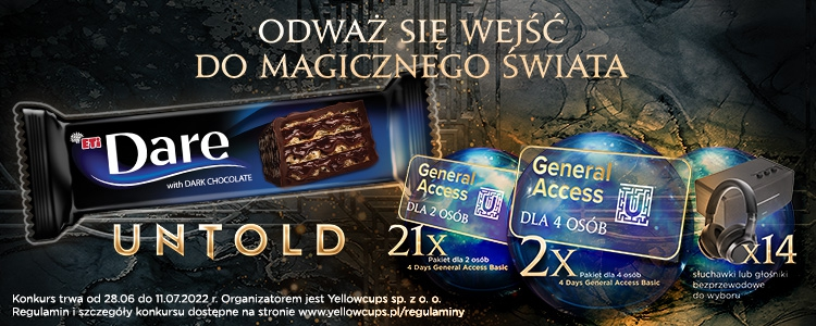 Konkurs "Untold festival, odważ się wejść do magicznego świata"