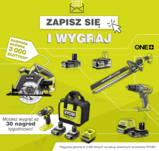 Ryobi Polska | Elektronarzędzia, ONE+, narzędzia ogrodowe, 36V