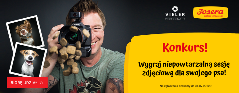 Wygraj niepowtarzalną sesję zdjęciową dla swojego psa