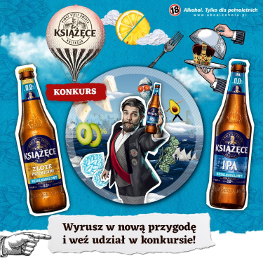 Konkurs "Książęce - podkładki pod piwo" 18+