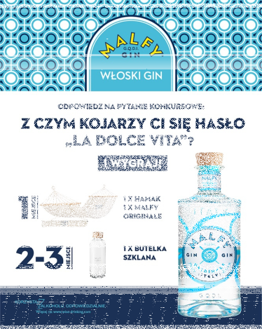 Konkurs z Marką Malfy! 18+