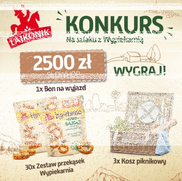 Konkurs "#NaSzlakuZWypiekarnią"