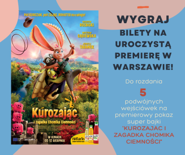Warszawa: Wygraj bilety na uroczystą premierę bajki "Kurozając i zagadka Chomika Ciemności"